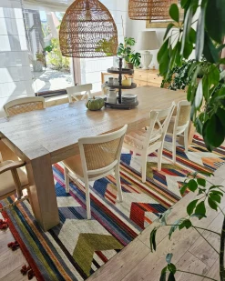 Tappeto MRGASHAT Multicolore 200 x 300 cm Lana Kilim
