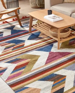 Tappeto MRGASHAT Multicolore 200 x 300 cm Lana Kilim