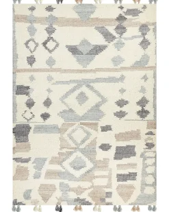 Tappeto MRGAVET Beige 200 x 300 cm Lana Kilim