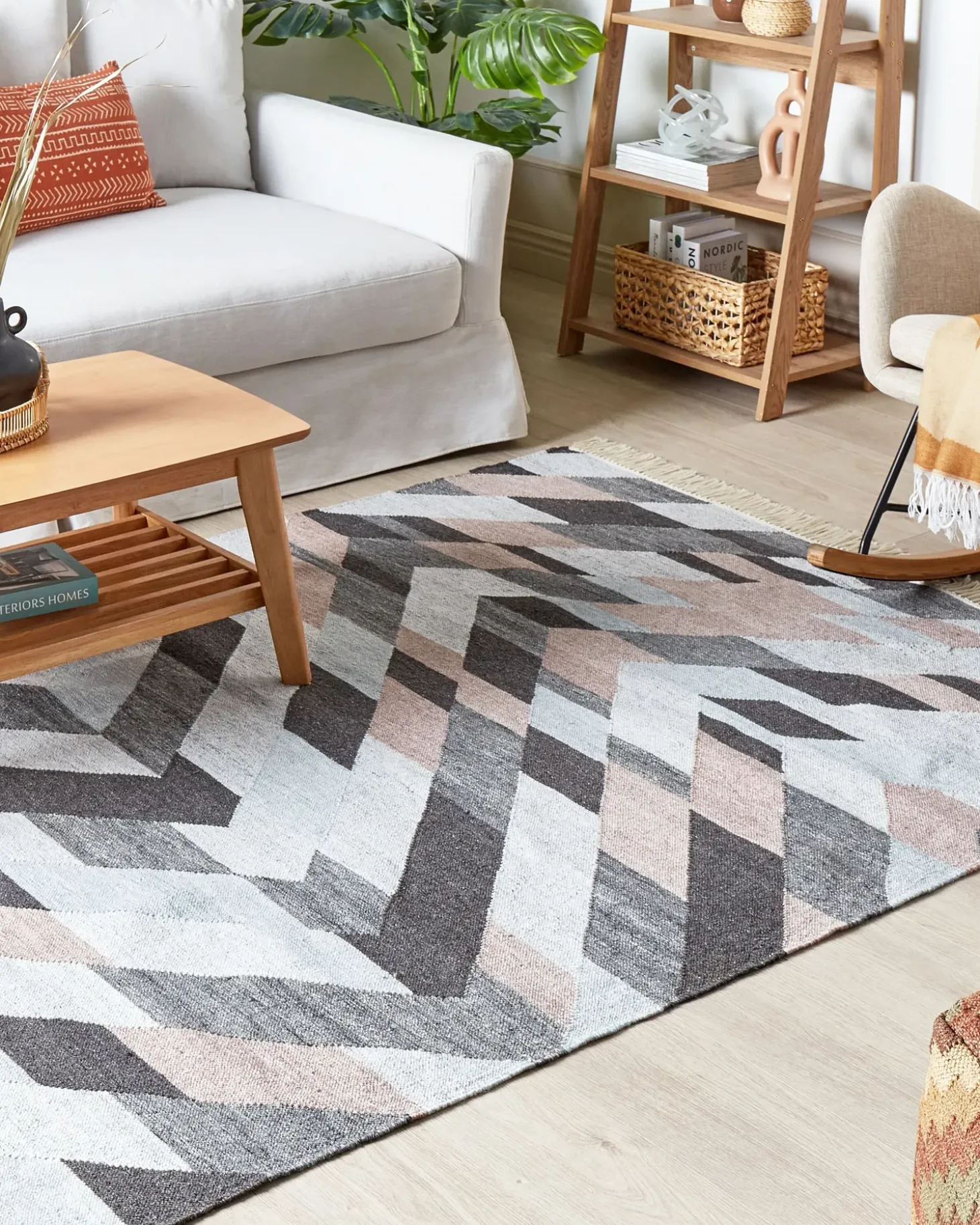 Tappeto NAKKAS Multicolore 160 x 230 cm Iuta