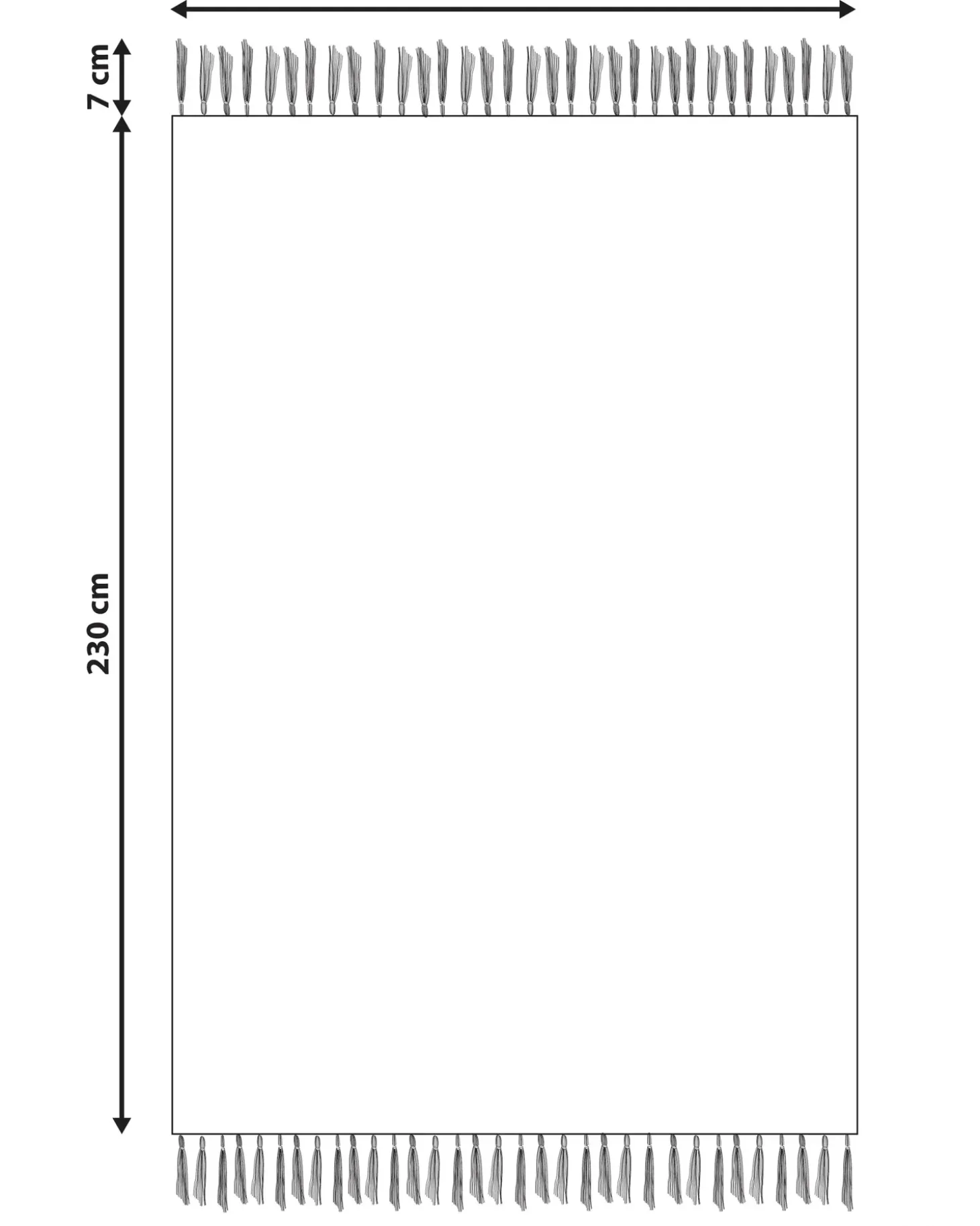 Tappeto NAKKAS Multicolore 160 x 230 cm Iuta