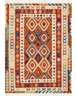 Tappeto OSHAKAN Multicolore 160 x 230 cm Lana Kilim