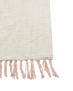 Tappeto per bambini BAZALETI Beige chiaro 140 x 200 cm Cotone