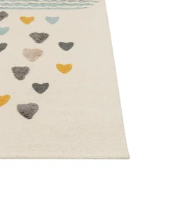Tappeto per bambini BLANG Beige 80 x 150 cm Cotone