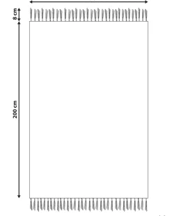 Tappeto per bambini DARDERE Grigio 140 x 200 cm Cotone