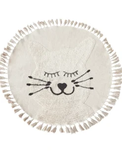 Tappeto per bambini ETSERI Beige ø 120 cm Cotone