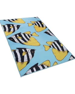 Tappeto per bambini FIZME Blu 80 x 140 cm