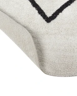 Tappeto per bambini HEART Beige ø 140 cm Cotone