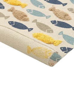 Tappeto per bambini IPUH Multicolore 80 x 150 cm Cotone