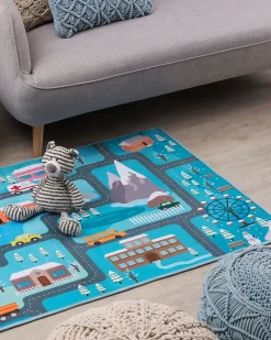 Tappeto per bambini KIGI Blu 80 x 150 cm