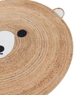 Tappeto per bambini KOSALAR Beige ø 120 cm Iuta