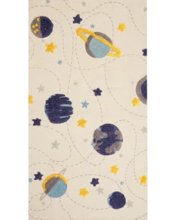 Tappeto per bambini LANGSA Beige 80 x 150 cm Cotone