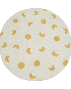 Tappeto per bambini LOTI Beige ø 140 cm Cotone