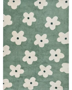 Tappeto per bambini MOKHVA Verde 160 x 230 cm Cotone