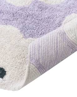 Tappeto per bambini MOKHVA Viola chiaro 140 x 200 cm Cotone