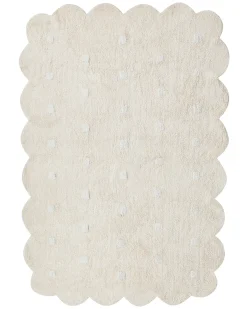 Tappeto per bambini SAREKI Beige 140 x 200 cm Cotone