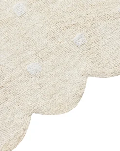 Tappeto per bambini SAREKI Beige 140 x 200 cm Cotone