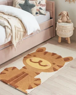 Tappeto per bambini SIGLI Multicolore 80 x 150 cm Cotone
