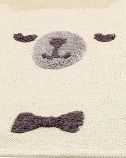 Tappeto per bambini SIMAU Beige 80 x 150 cm Cotone