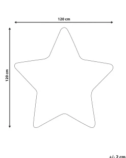 Tappeto per bambini SIRIUS Azzurro 120 x 120 cm