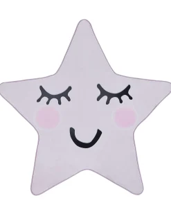 Tappeto per bambini SIRIUS Rosa pastello 120 x 120 cm