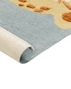 Tappeto per bambini TANGSE Grigio 80 x 150 cm Cotone