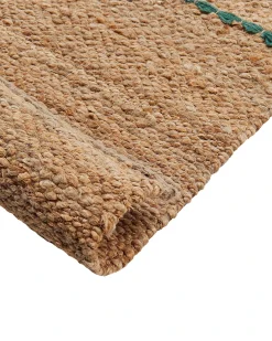 Tappeto per bambini UZUNTA Beige 70 x 200 cm Iuta
