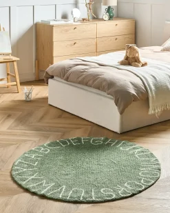 Tappeto per bambini VURGUN Verde ø 120 cm Cotone