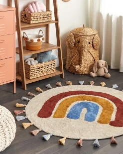 Tappeto per bambini YAGCI Multicolore ø 120 cm Cotone