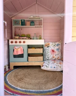 Tappeto per bambini ZANAVI Multicolore ø 120 cm Iuta
