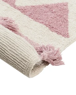 Tappeto per bambini ZAYSAN Rosa 140 x 200 cm Cotone
