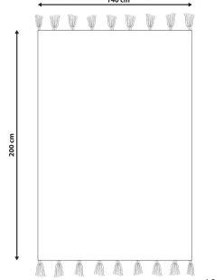 Tappeto per bambini ZAYSAN Rosa 140 x 200 cm Cotone
