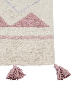 Tappeto per bambini ZAYSAN Rosa 140 x 200 cm Cotone