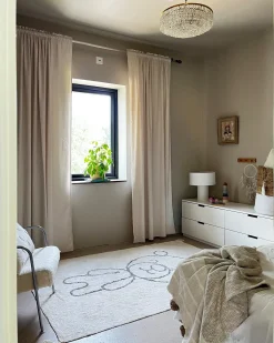 Tappeto per bambini ZORAKAN Beige chiaro 140 x 200 cm Cotone
