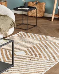 Tappeto PIRLI Beige 140 x 200 cm Iuta