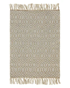 Tappeto POZANTI Beige 50 x 80 cm Iuta