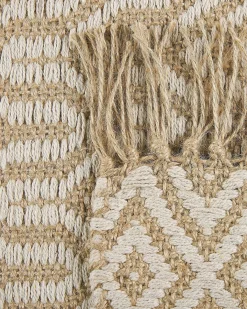 Tappeto POZANTI Beige 50 x 80 cm Iuta