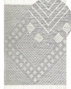 Tappeto SAVUR Grigio 160 x 230 cm Lana