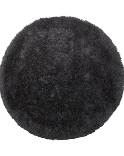 Tappeto Shaggy CIDE Nero ø 140 cm