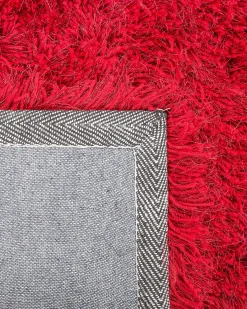 Tappeto Shaggy CIDE Rosso 160 x 230 cm