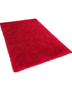 Tappeto Shaggy CIDE Rosso 160 x 230 cm