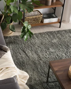 Tappeto Shaggy EVREN Grigio scuro 200 x 300 cm