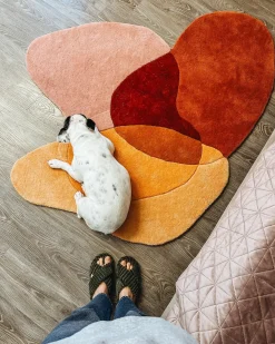 Tappeto SINJUWI Multicolore ø 140 cm Lana