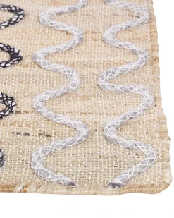 Tappeto SOGUT Beige 160 x 230 cm Iuta