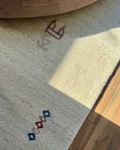 Tappeto SULUCA Beige 200 x 300 cm Lana Persiano