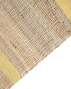 Tappeto TALPUR Giallo 80 x 300 cm Iuta