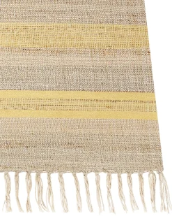 Tappeto TALPUR Giallo 160 x 230 cm Iuta