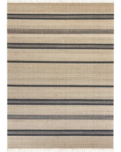 Tappeto TALPUR Grigio grafite 160 x 230 cm Iuta