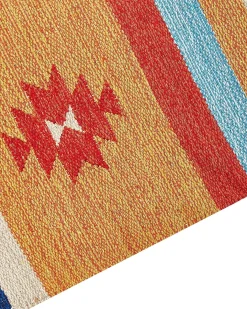 Tappeto TARONIK Multicolore 200 x 300 cm Cotone Kilim