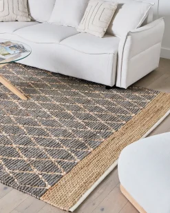 Tappeto TELLIKAYA Grigio 200 x 300 cm Iuta